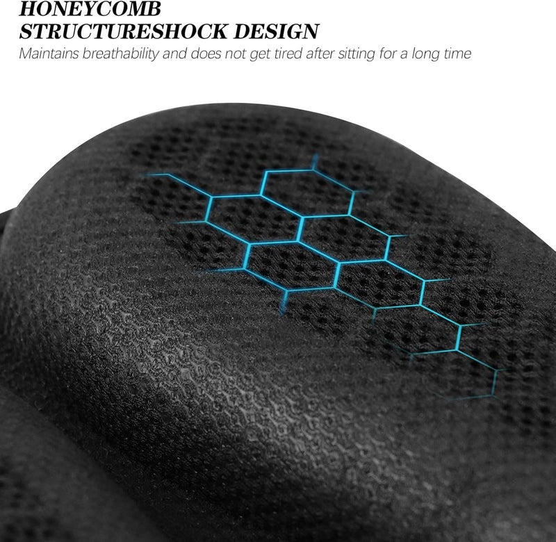 PACEWALKER Universal Motorcycle Gel Seat Cushion 3D Honeycomb Structure Breathable and Shock Absorption Pad for Comfortable Long Rides - Image 3
